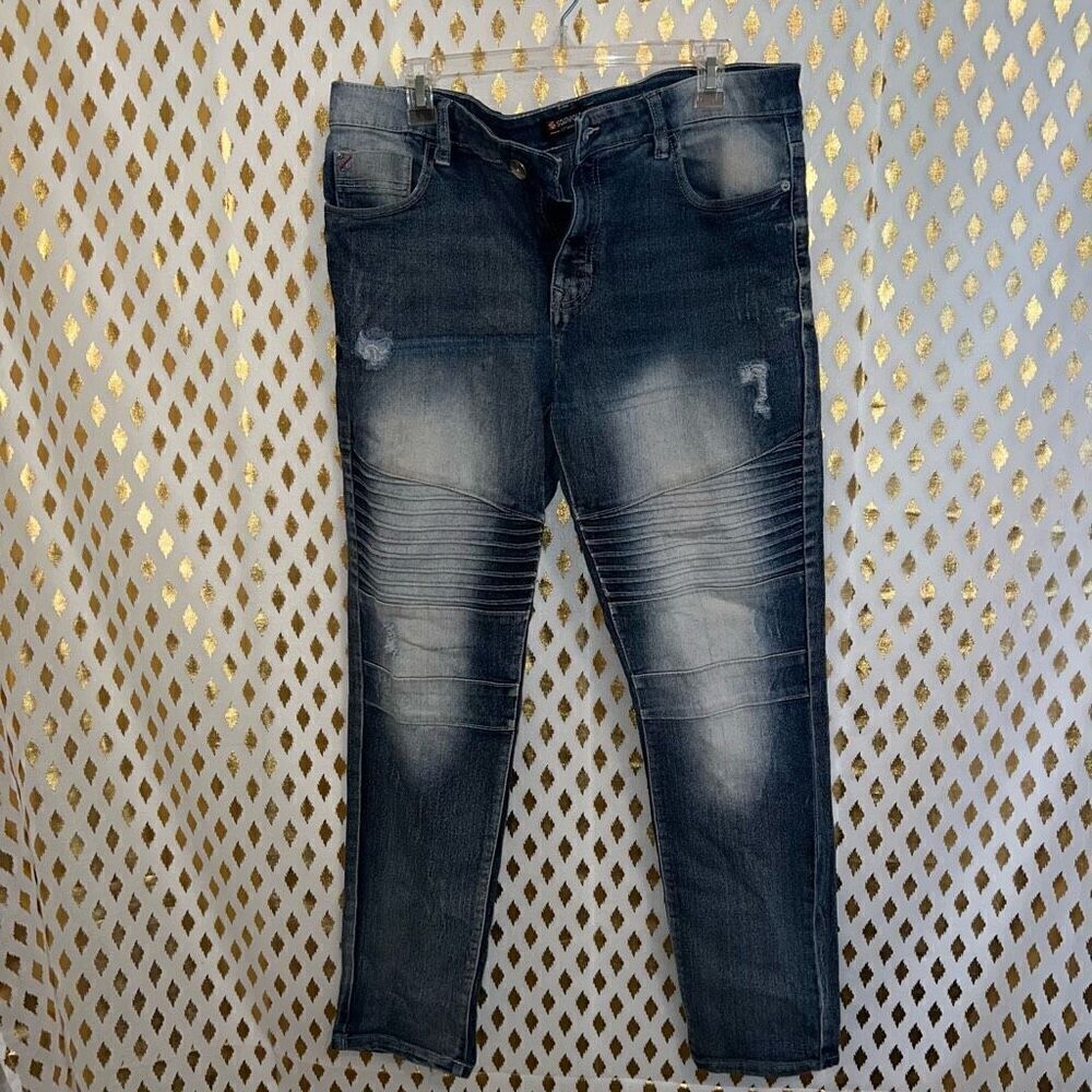 South Pole ribbed jeans vintage y2k size skinny jeans 36x32
